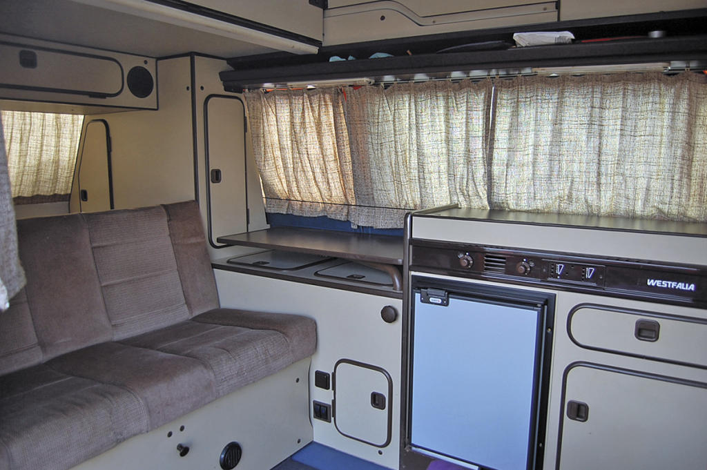 Volkswagen T3 Synchro habitáculo