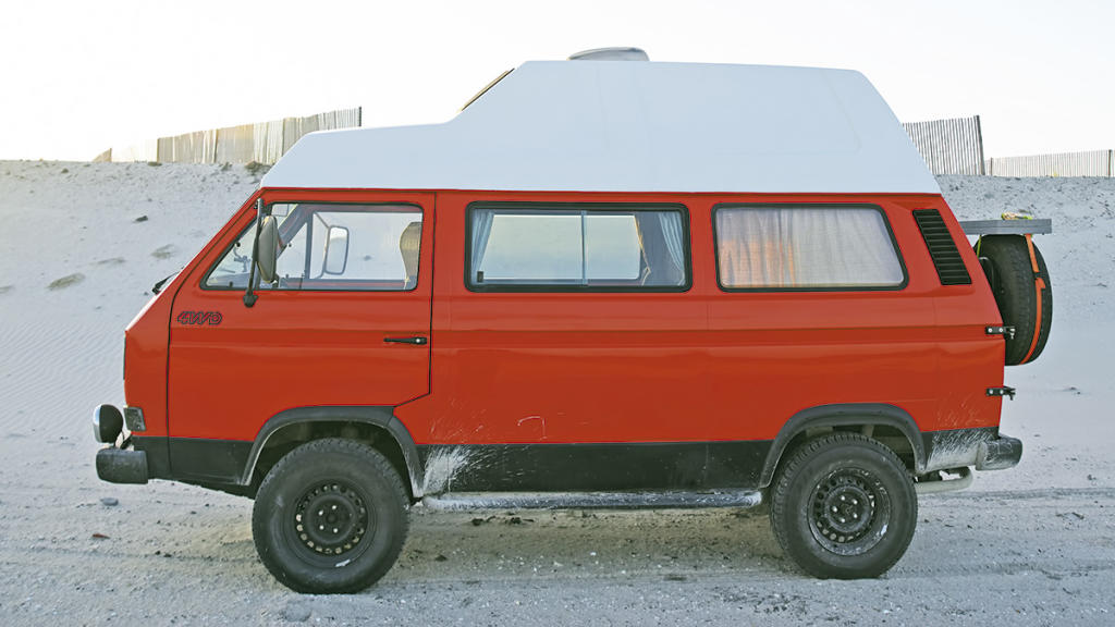 Volkswagen T3 Synchro lateral
