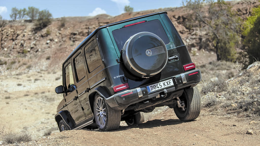 Mercedes G350d peso