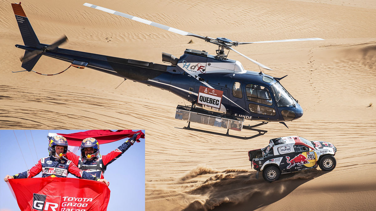Los últimos ganadores del Rally Dakar en la categoría de coches (2014-2022) 1 Nasser Al Attiyah