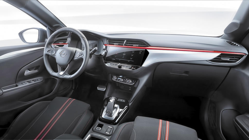 Opel Corsa GS Line interior