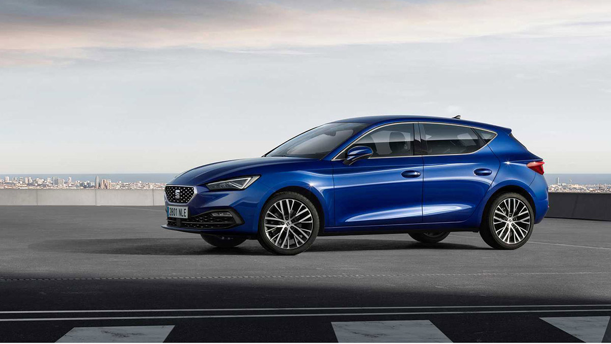Seat León 2020 azul