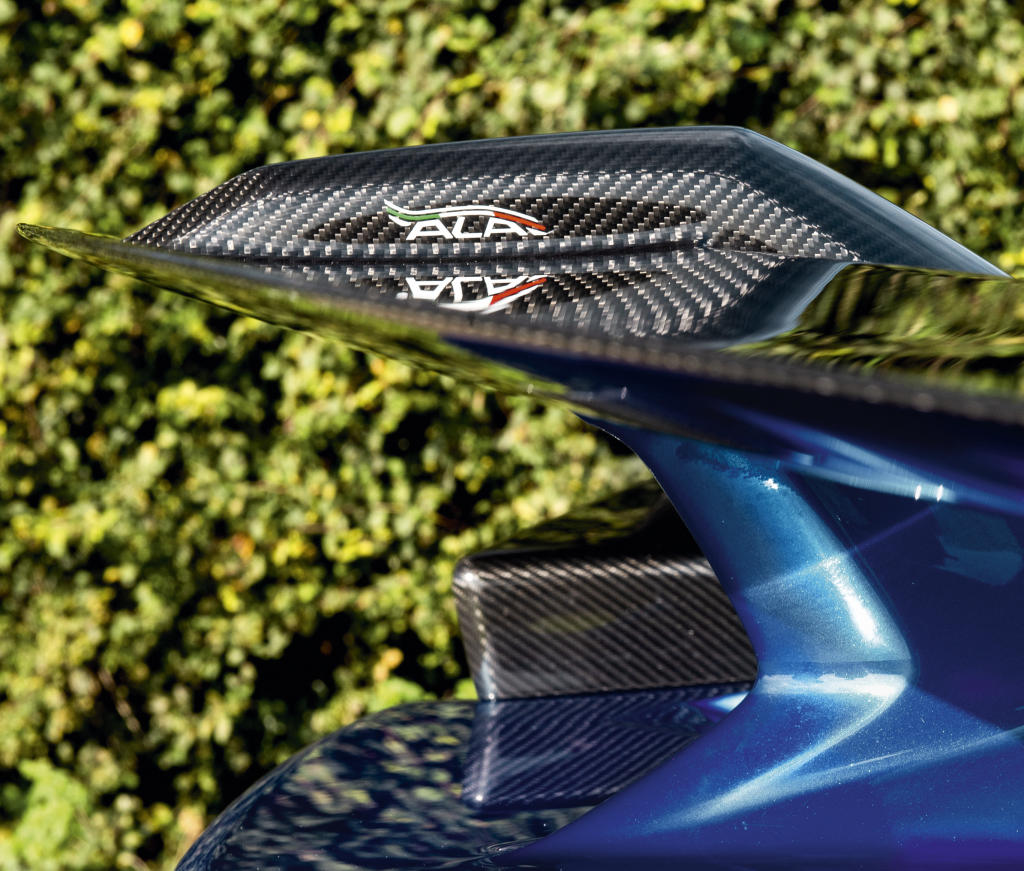 Lamborghini Aventador SVJ Roadster alerón