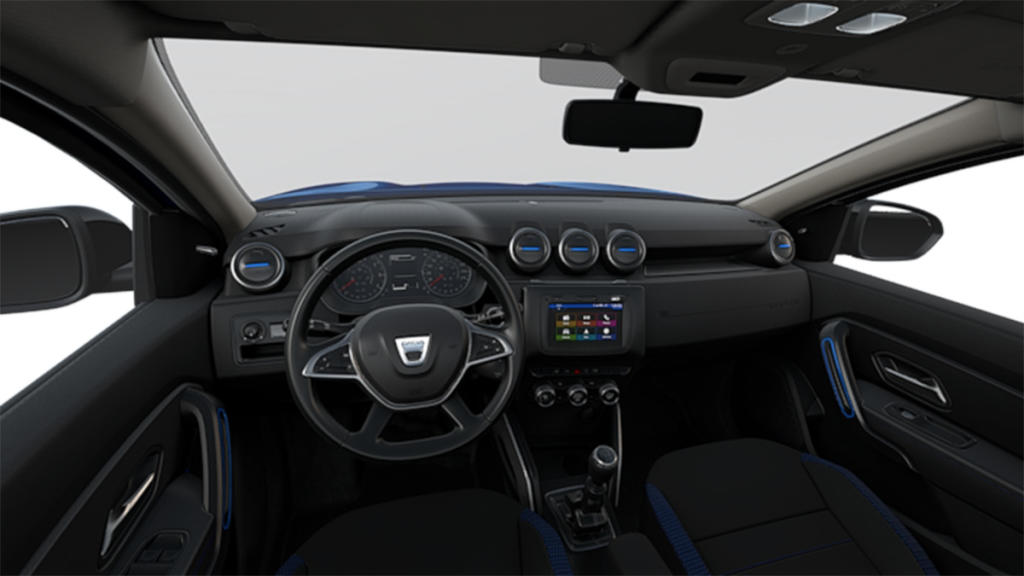 Interior del Dacia Duster edicion limitada