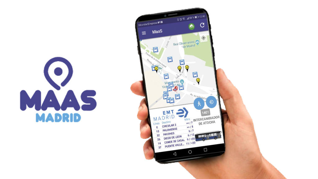 maas madrdi apps de movilidad