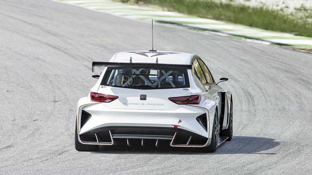 Cupra eRacer trasera
