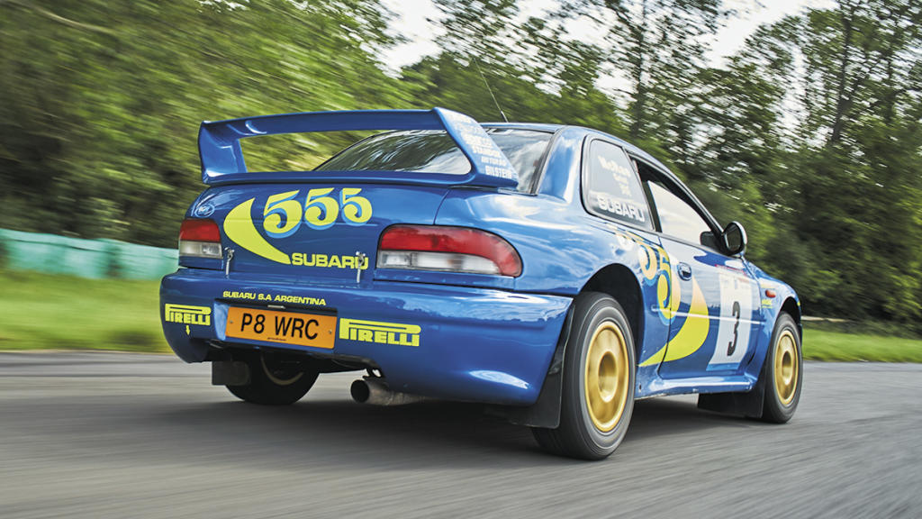 Subaru Impreza S3 WRC 1997 trasera