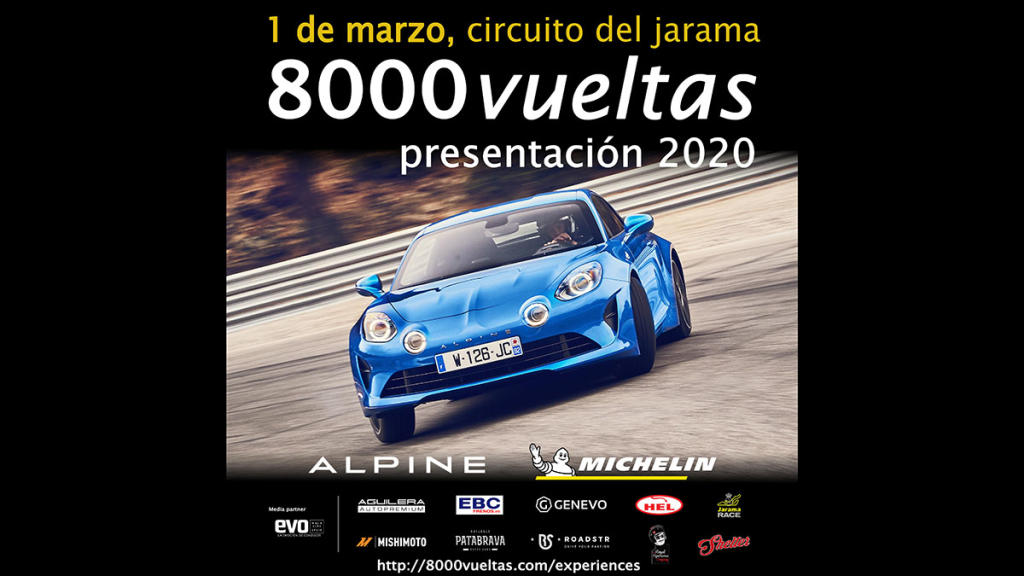8000 vueltas en el Jarama
