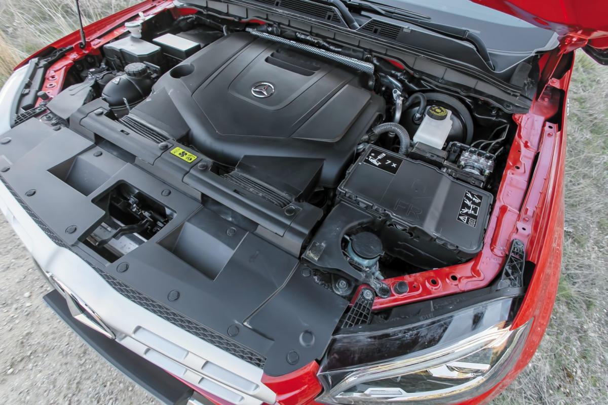 Mercedes-Benz CLase X 350d motor