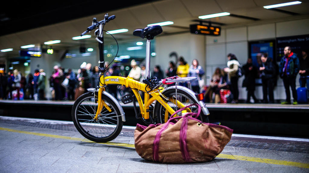 Viajar bici metro