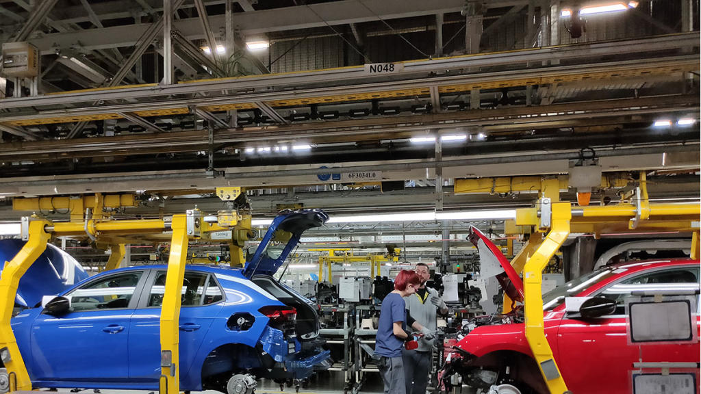Opel Corsa fábrica