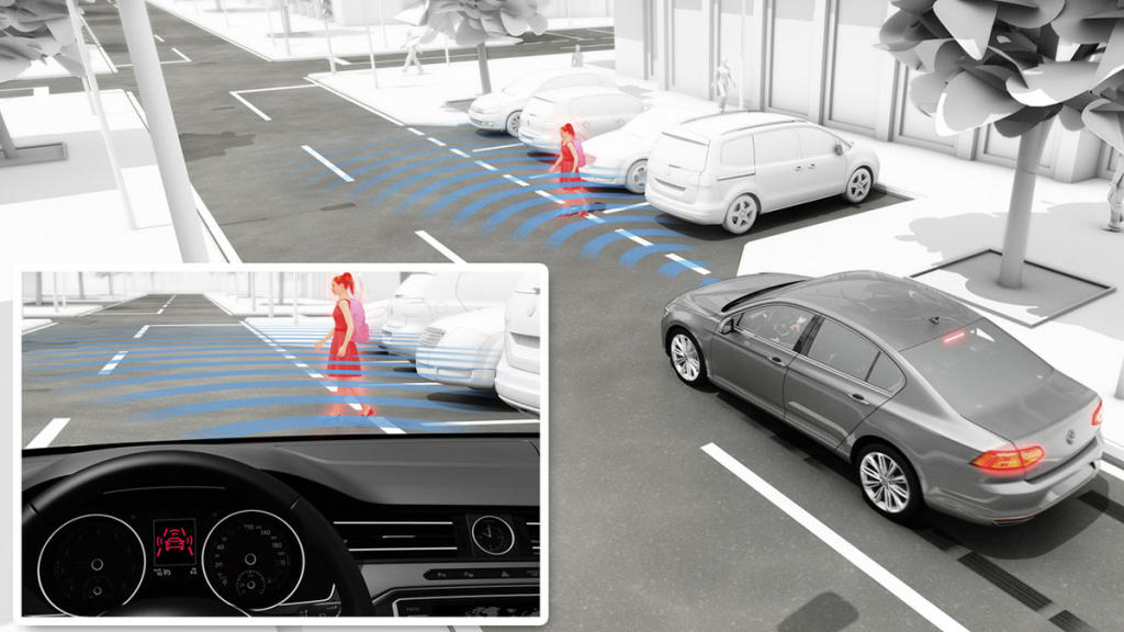 Volkswagen Passat sistema detección peatones