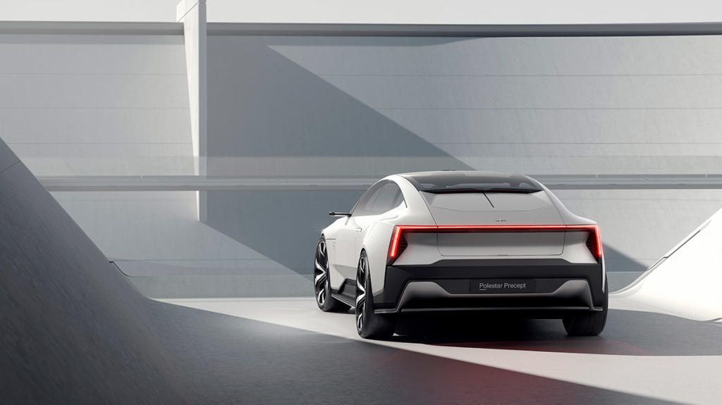 Polestar Precept trasera