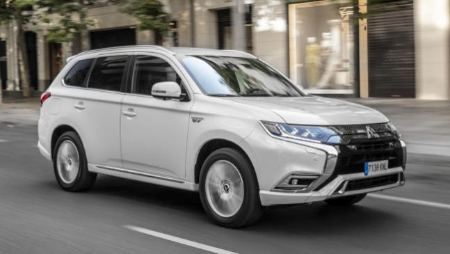 Fotos del Mitsubishi Outlander PHEV 2019 a prueba