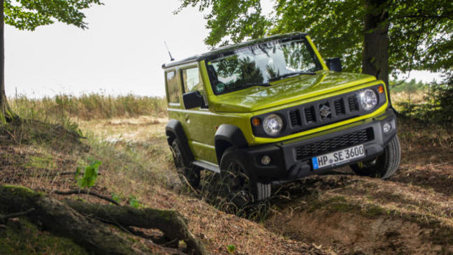 Fotos del nuevo Suzuki Jimny en acción