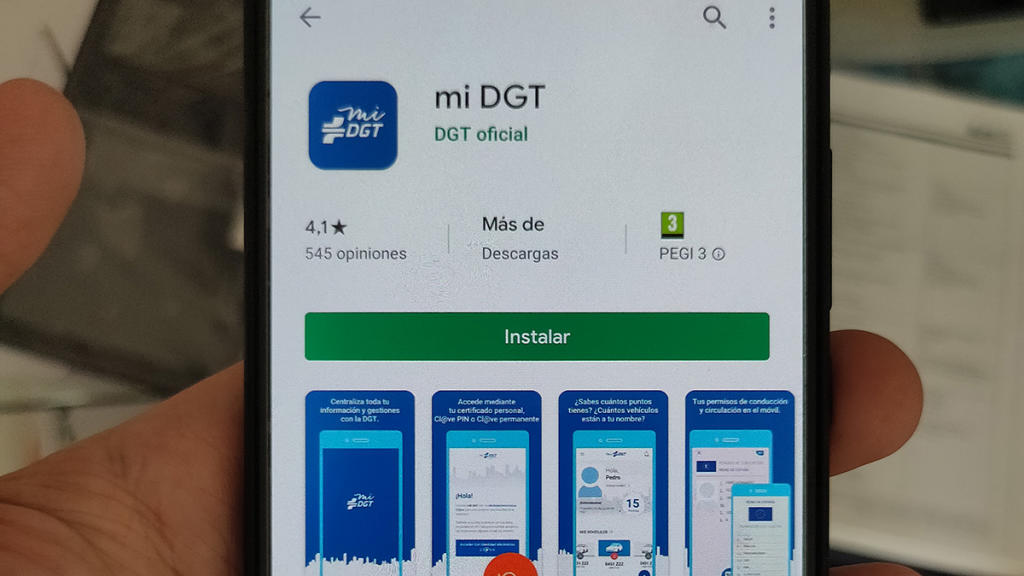 App mi DGT descarga en app store