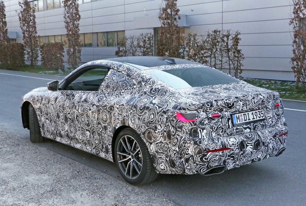 BMW Serie 4 Coupe 2021 trasera