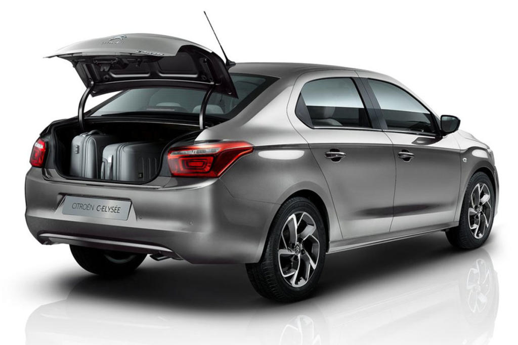 Citroën C-Elysée maletero