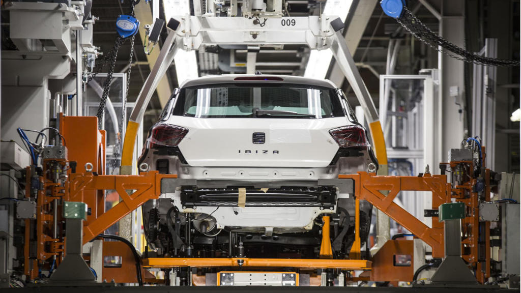Seat Ibiza fabricado en la planta de Martorell, en Barcelona