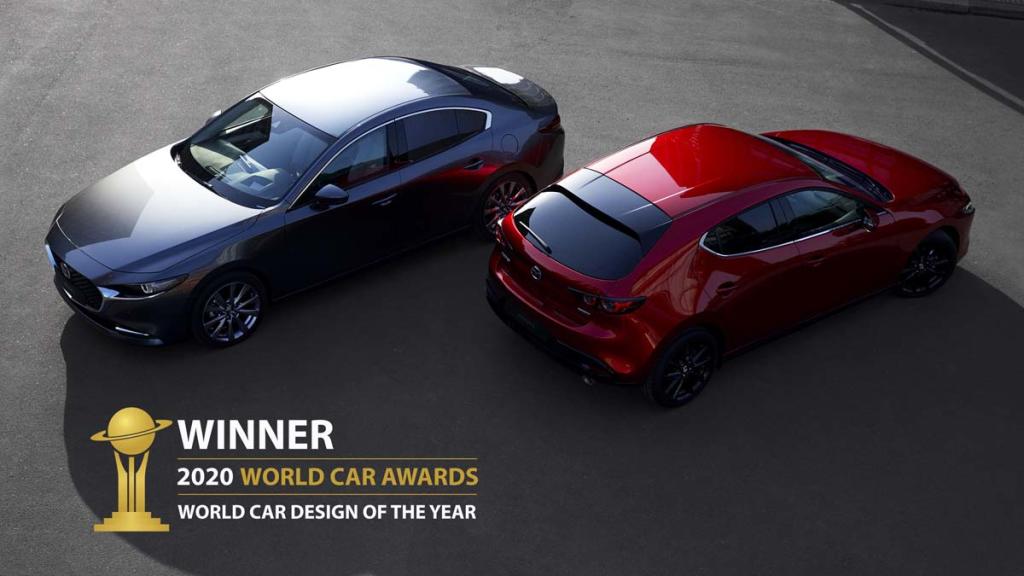 Mazda 3 gana el premio de Diseño del World Car Awards 2020