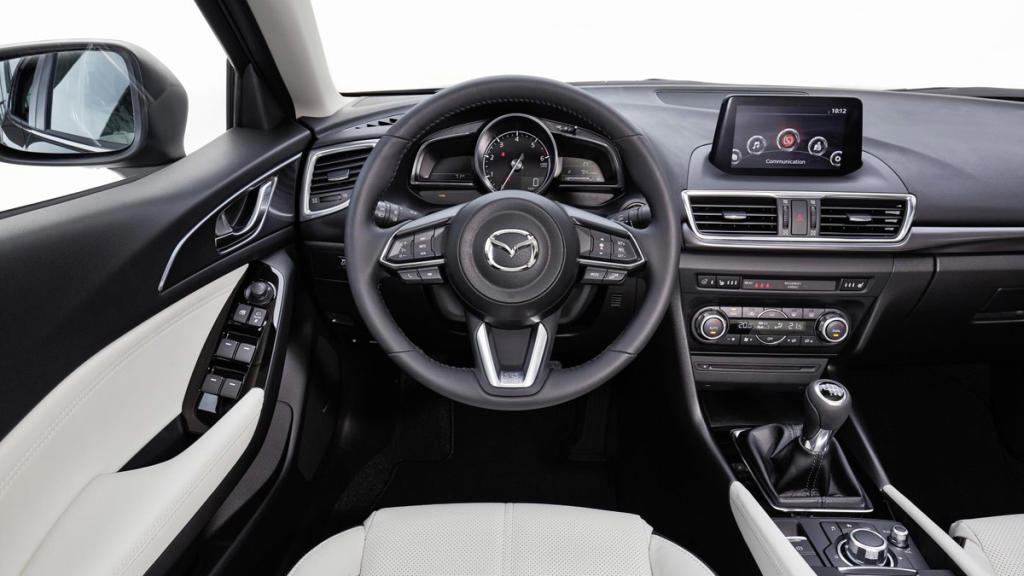 Mazda 3 Sedan interior