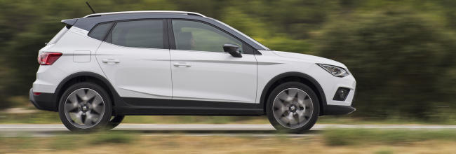 Fotos de la prueba del Seat Arona