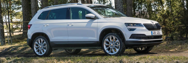 Fotos de la prueba del Skoda Karoq