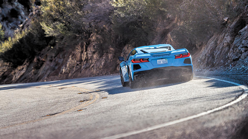 Chevrolet Corvette Stingray Z51, trasera