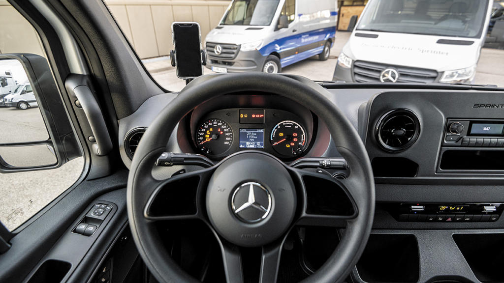 Mercedes-Benz eSprinter salpicadero