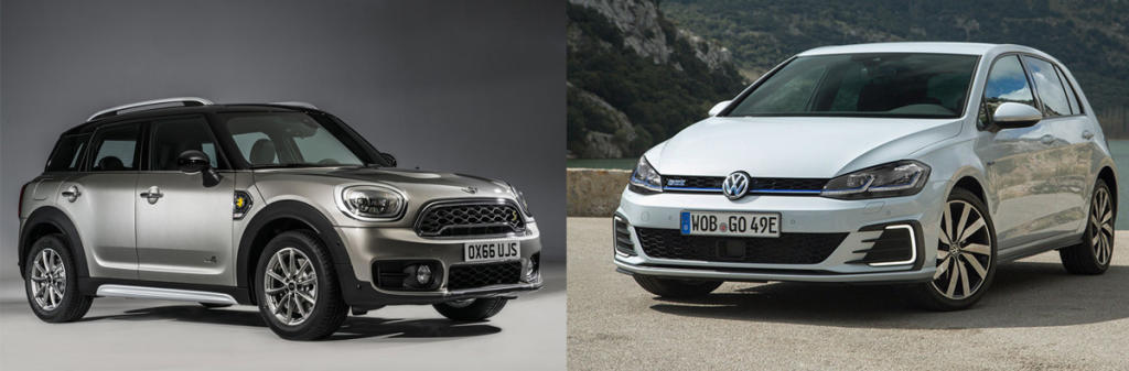 Mini Countryman SE vs Volkswagen Golf GTE