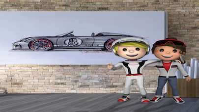 Porsche 4kids