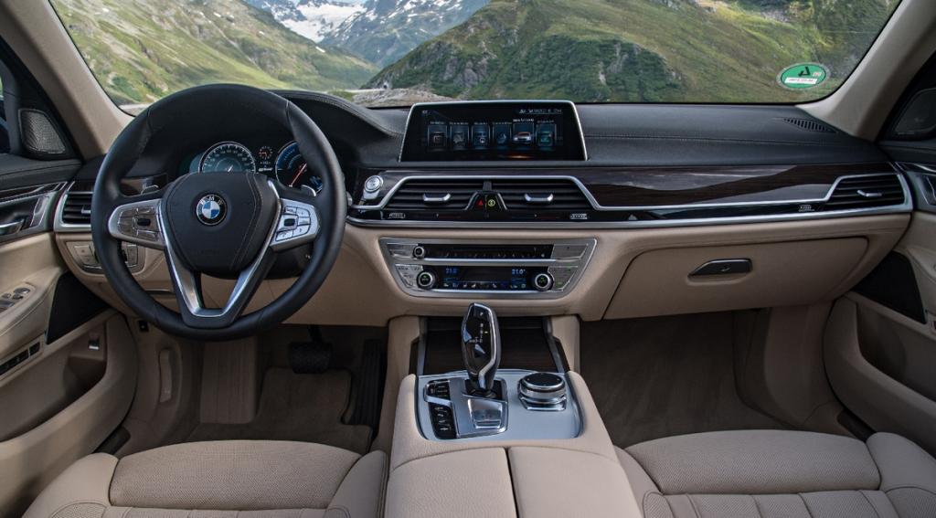 BMW Serie 7 interior