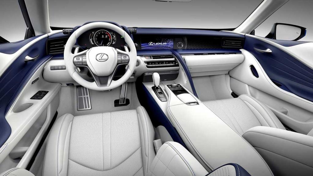 Lexus LC 500 Cabrio interior