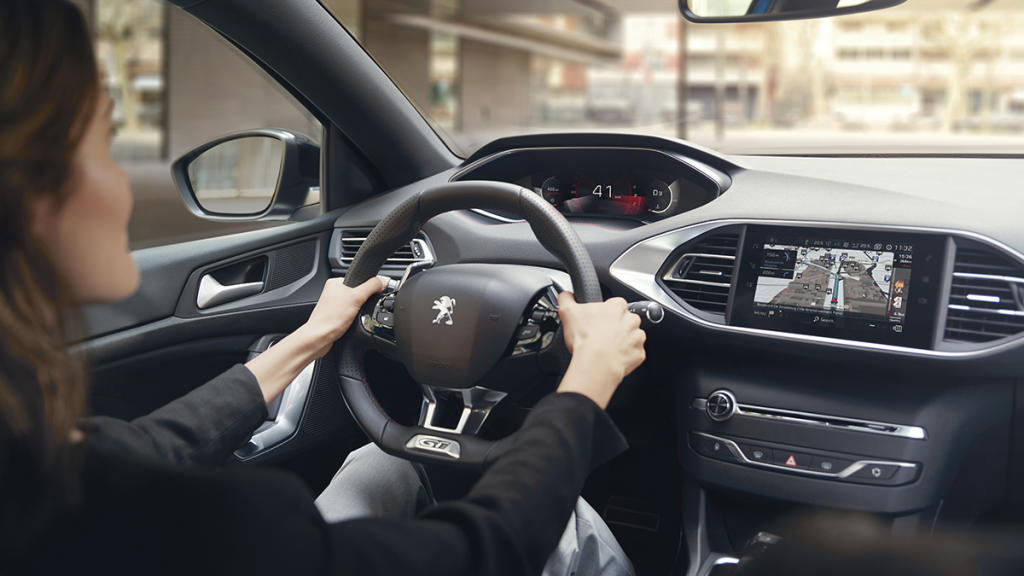 Peugeot 308 salpicadero
