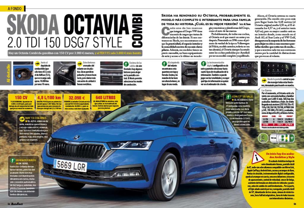 Prueba Skoda Octavia Autofafacil 237 agosto