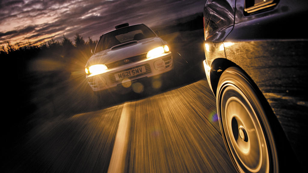 Subaru WRX STI vs Lancia Delta Integrale