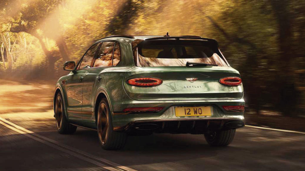 Bentley Bentayga trasera