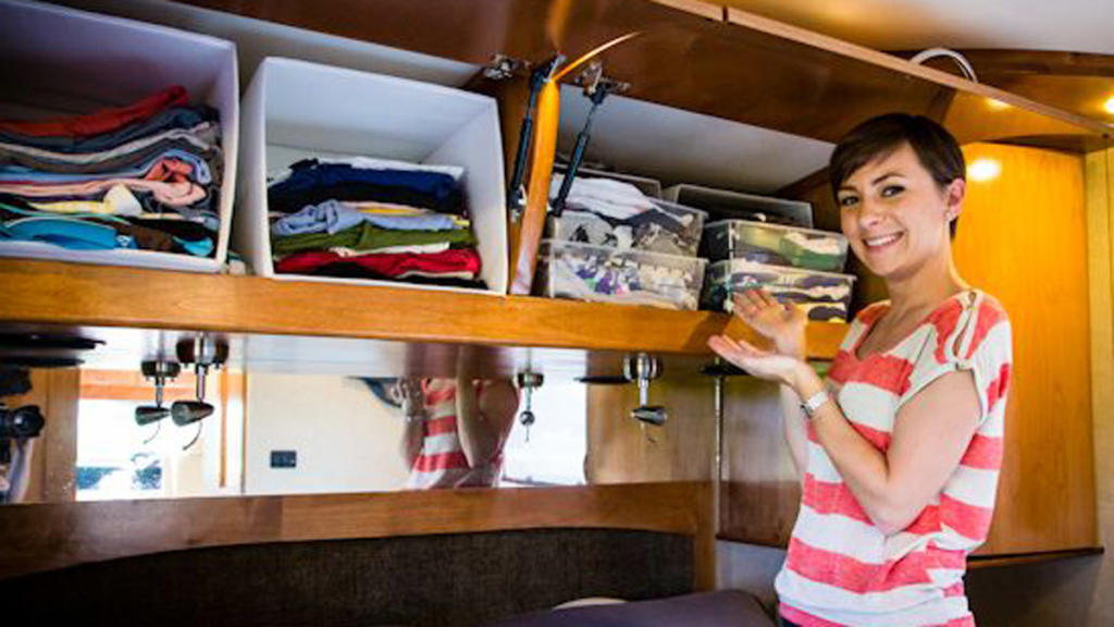 orden interior en una autocaravana