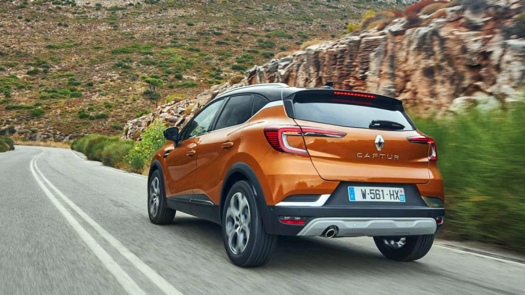 Renault Captur trasera