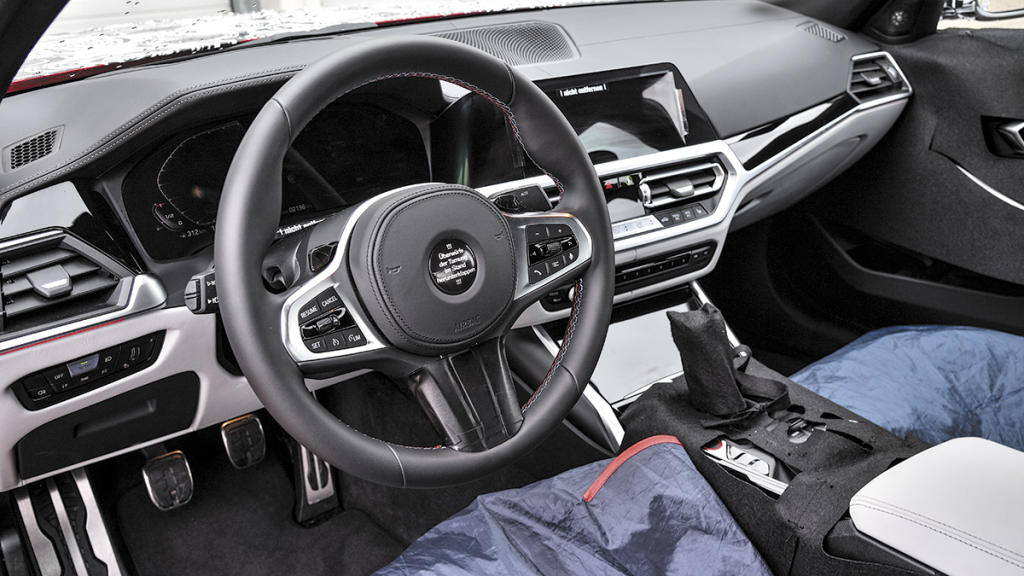 BMW M3 interior