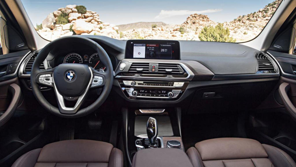 BMW X3 interior