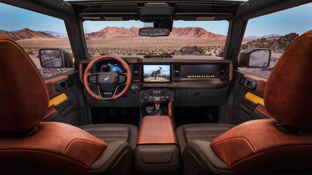Ford Bronco 2021 interior