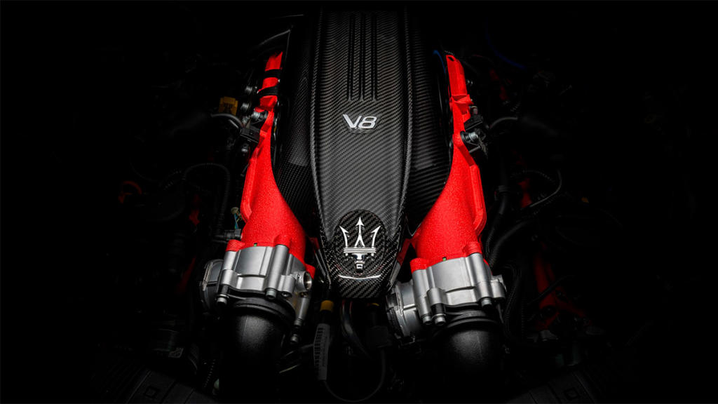 Maserati Ghibli Trofeo motor