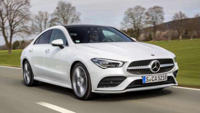 Fotos del Mercedes CLA Coupé 2019 en acción 