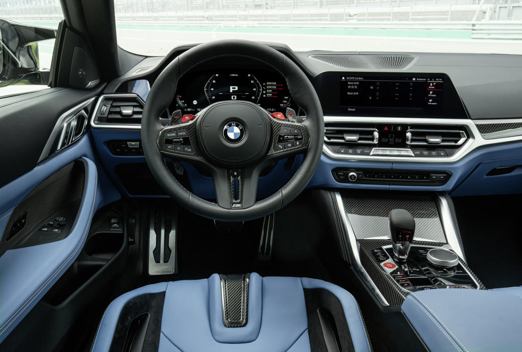 BMW M4 Competition interior