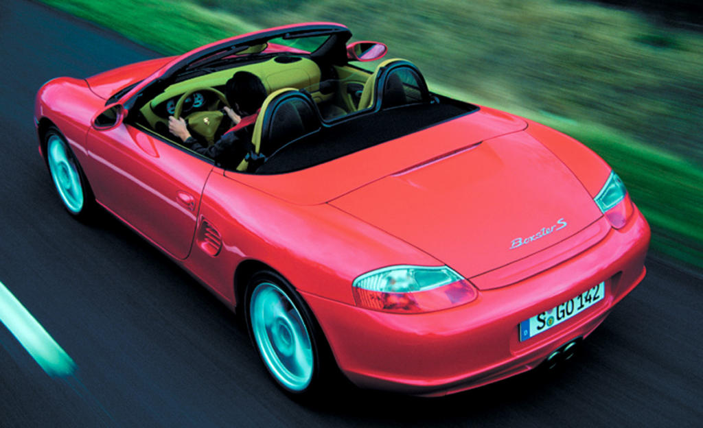 Porche boxster S trasera