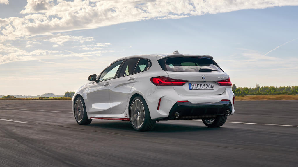BMW 128ti trasera