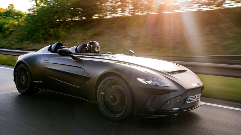 Aston Martin V12 Speedster frontal