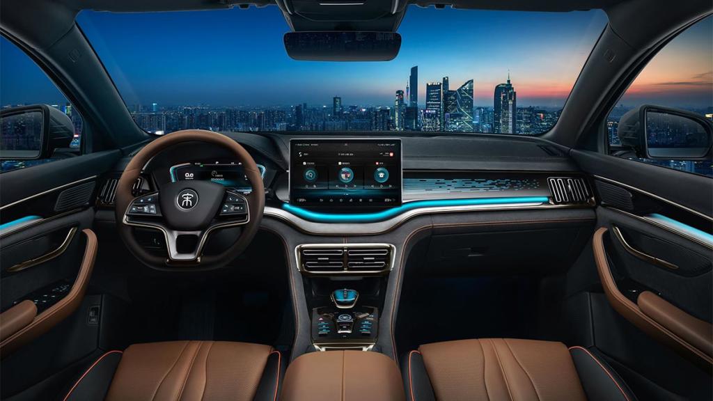 BYD Song Plus interior