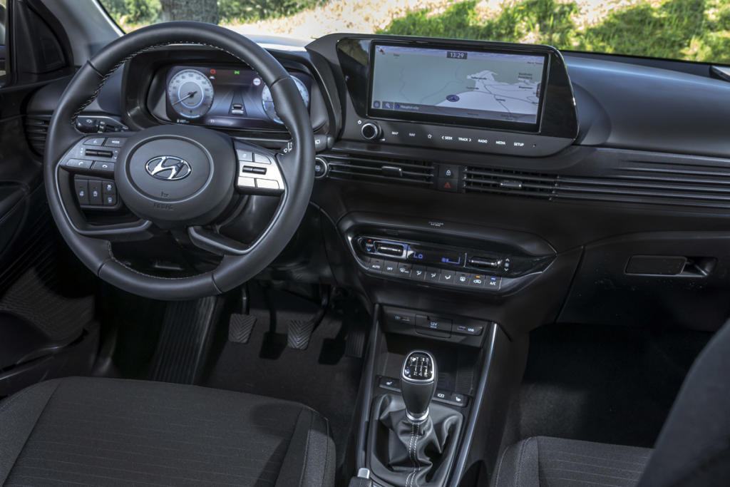 Hyundai i20 interior